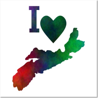 Nova Scotia, I Love Nova Scotia Posters and Art